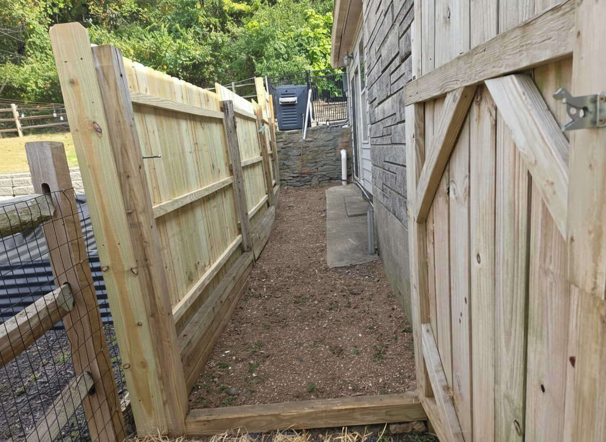 Privacy Fence Installation & Repairs by MX Property Services in Northern Kentucky