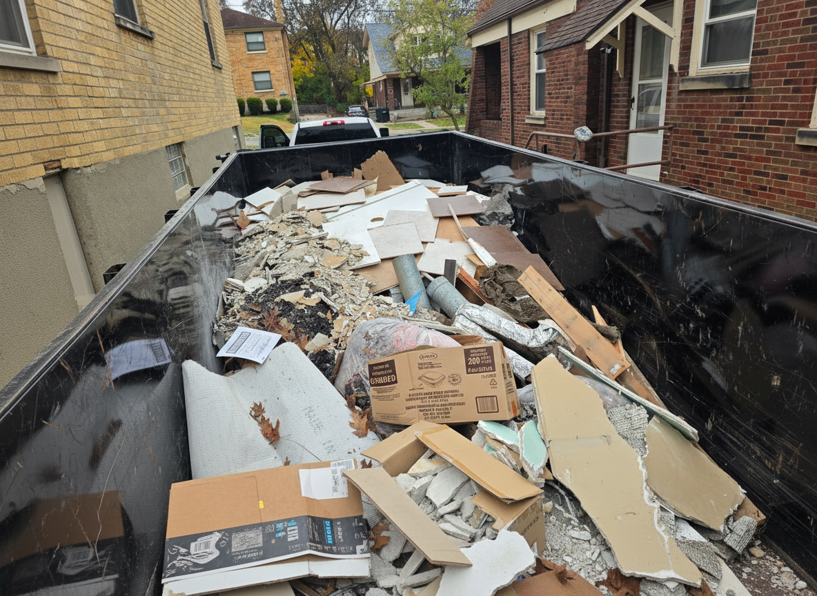 Junk & Debris Removal by MX Property Services in Northern Kentucky